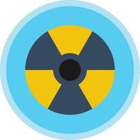 Radiation Alt Vector Icon Design