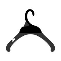 Clothes hanger. Hanger icon vector isolated on white background