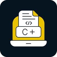 Coding Language Vector Icon Design