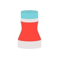 Medicine bottle. Medical Vial. Drops. vector