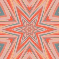 Abstract background of lines in the shape of a star. vector