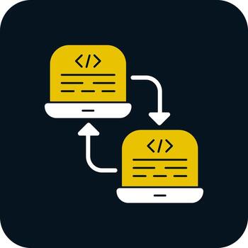 Code Refactoring Vector Icon Design