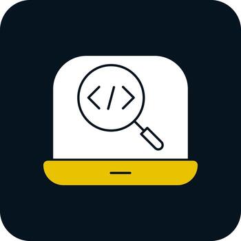 Code Testing Vector Icon Design