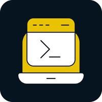 Command Line Vector Icon Design