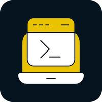 Command Line Vector Icon Design