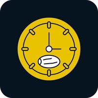 diseño de icono de vector de reloj