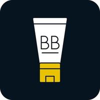 diseño de icono de vector de crema bb