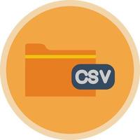 File Csv Vector Icon Design