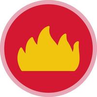 diseño de icono de vector de fuego