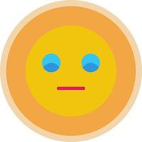 Flushed Vector Icon Design