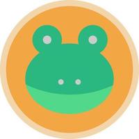 Frog Vector Icon Design