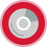 Compact Disc Vector Icon Design