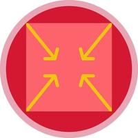 Compress Arrows Alt Vector Icon Design