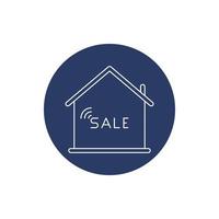 home, house, sale, home sale icon vector