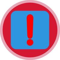 Exclamation Vector Icon Design
