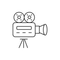 video camera, video recording, video camera icon vector