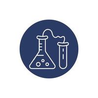 lab tube, medical lab, lab test, medical lab test tube icon vector