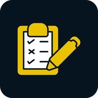 Tasks Checklist Vector Icon Design