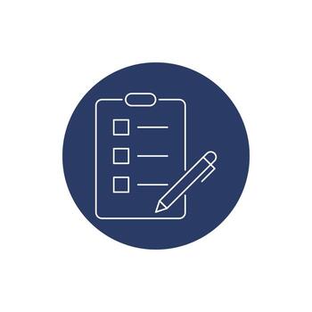 Note, pen, Note pen icon vector