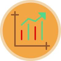 Chart Bar Vector Icon Design