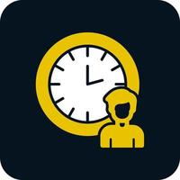 Working Hours Vector Icon Design
