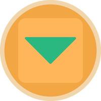 Caret Square Down Vector Icon Design