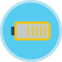 Battery Three Quarters Vector Icon Design