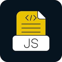 diseño de icono de vector de archivo javascript