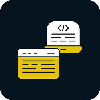 Frontend Development Vector Icon Design