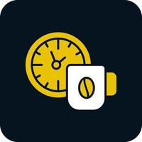 Coffee Time Vector Icon Design