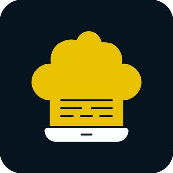 Cloud Coding Vector Icon Design