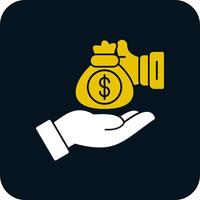 Financial Help Vector Icon Design