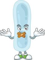 Cartoon character of klebsiella pneumoniae vector