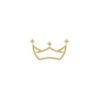 creative king crown catchy royal icon vector