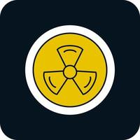 Radiation Vector Icon Design