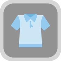 Polo Shirt Vector Icon Design