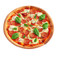Pizza png transparent Hintergrund