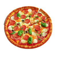 pizza PNG transparant achtergrond