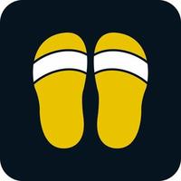 Slippers Vector Icon Design