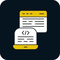 Backend Development Vector Icon Design