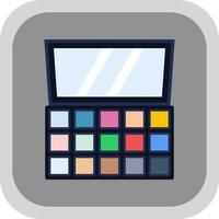 diseño de icono de vector de paleta de maquillaje