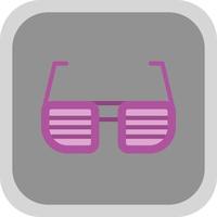 diseño de icono de vector de gafas divertidas