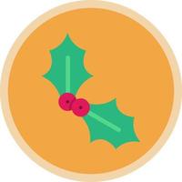 Holly Berry Vector Icon Design