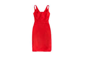 rot Kleid isoliert auf ein transparent Hintergrund png