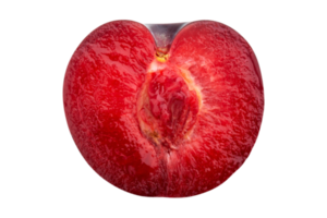 Peach fruit isolated on a transparent background png