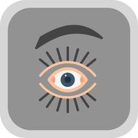 Eyelash Vector Icon Design