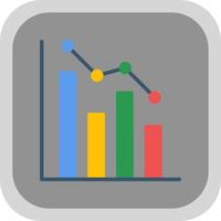 Graph Vector Icon Design