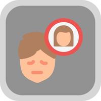 Dissociative Identity Disorder Vector Icon Design