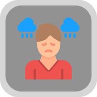 Depression Vector Icon Design