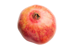 Red pomegranate isolated on a transparent background png